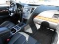 Off Black 2010 Subaru Legacy 2.5 GT Limited Sedan Dashboard