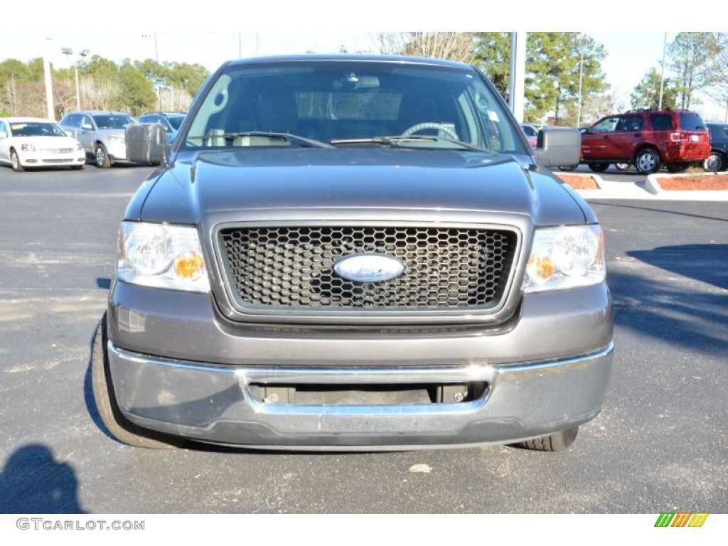 2006 F150 XLT SuperCab - Dark Shadow Grey Metallic / Medium/Dark Flint photo #2