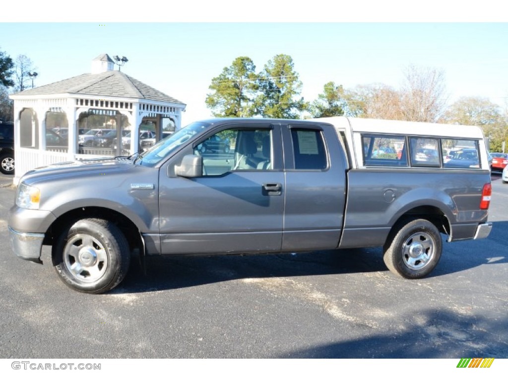 2006 F150 XLT SuperCab - Dark Shadow Grey Metallic / Medium/Dark Flint photo #8