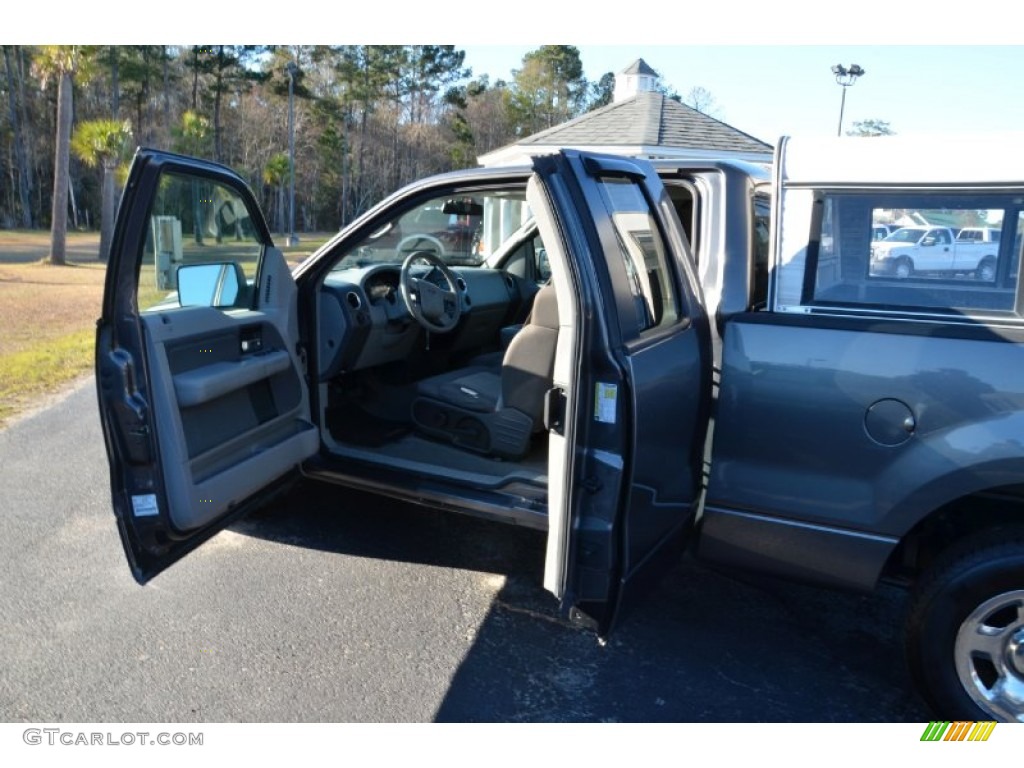 2006 F150 XLT SuperCab - Dark Shadow Grey Metallic / Medium/Dark Flint photo #11