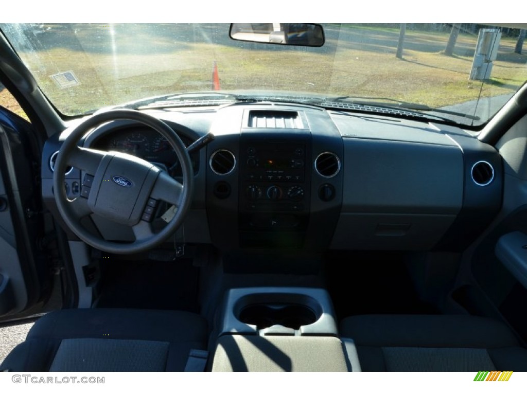 2006 F150 XLT SuperCab - Dark Shadow Grey Metallic / Medium/Dark Flint photo #13
