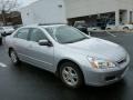 2007 Alabaster Silver Metallic Honda Accord EX-L Sedan  photo #3