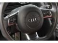 2008 Audi R8 Tuscan Brown Interior Steering Wheel Photo