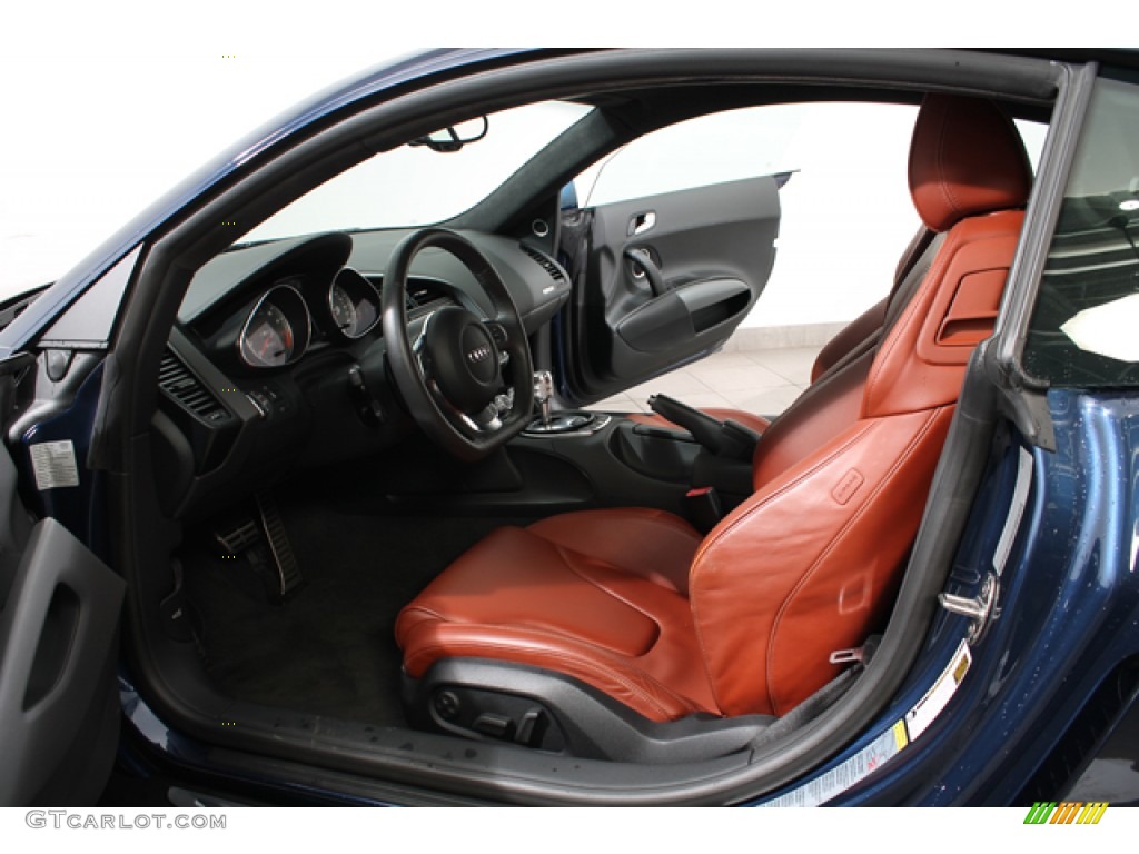 Tuscan Brown Interior 2008 Audi R8 4.2 FSI quattro Photo #76665825