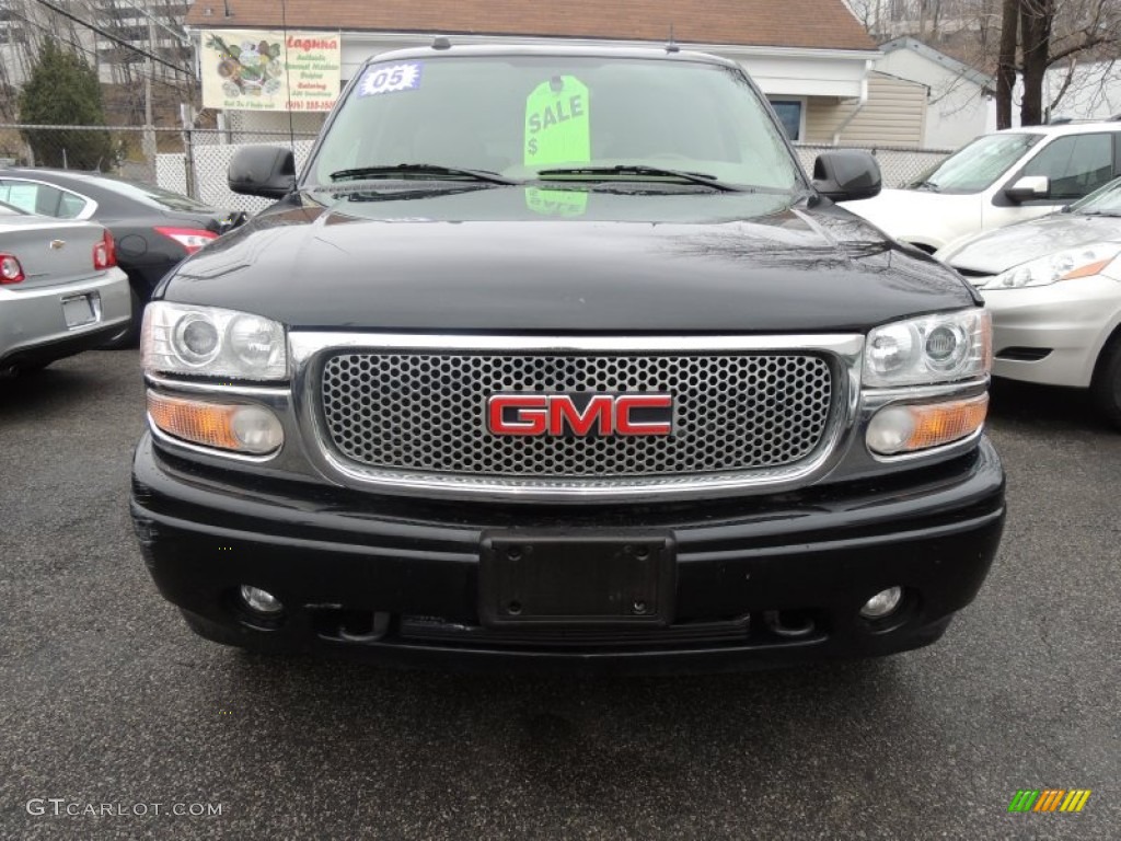 2005 Yukon XL Denali AWD - Onyx Black / Sandstone photo #2