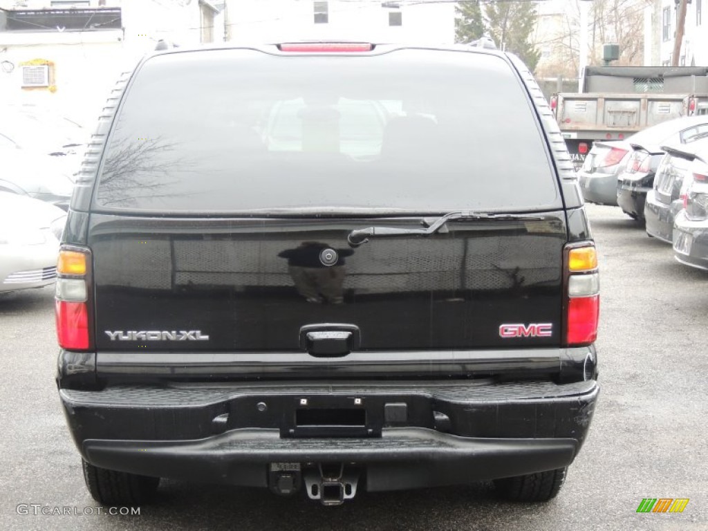 2005 Yukon XL Denali AWD - Onyx Black / Sandstone photo #5