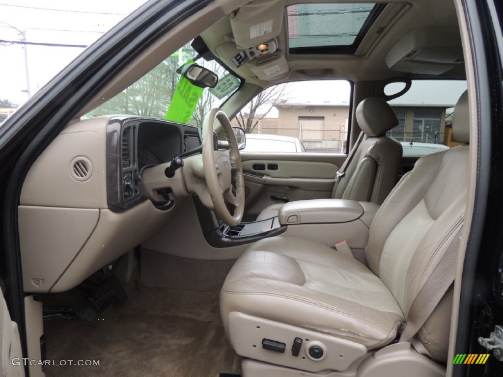 2005 Yukon XL Denali AWD - Onyx Black / Sandstone photo #9