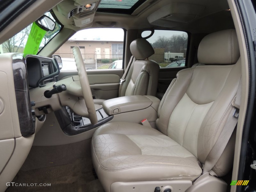 2005 Yukon XL Denali AWD - Onyx Black / Sandstone photo #10