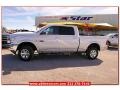 2012 Bright White Dodge Ram 2500 HD Laramie Crew Cab 4x4  photo #3