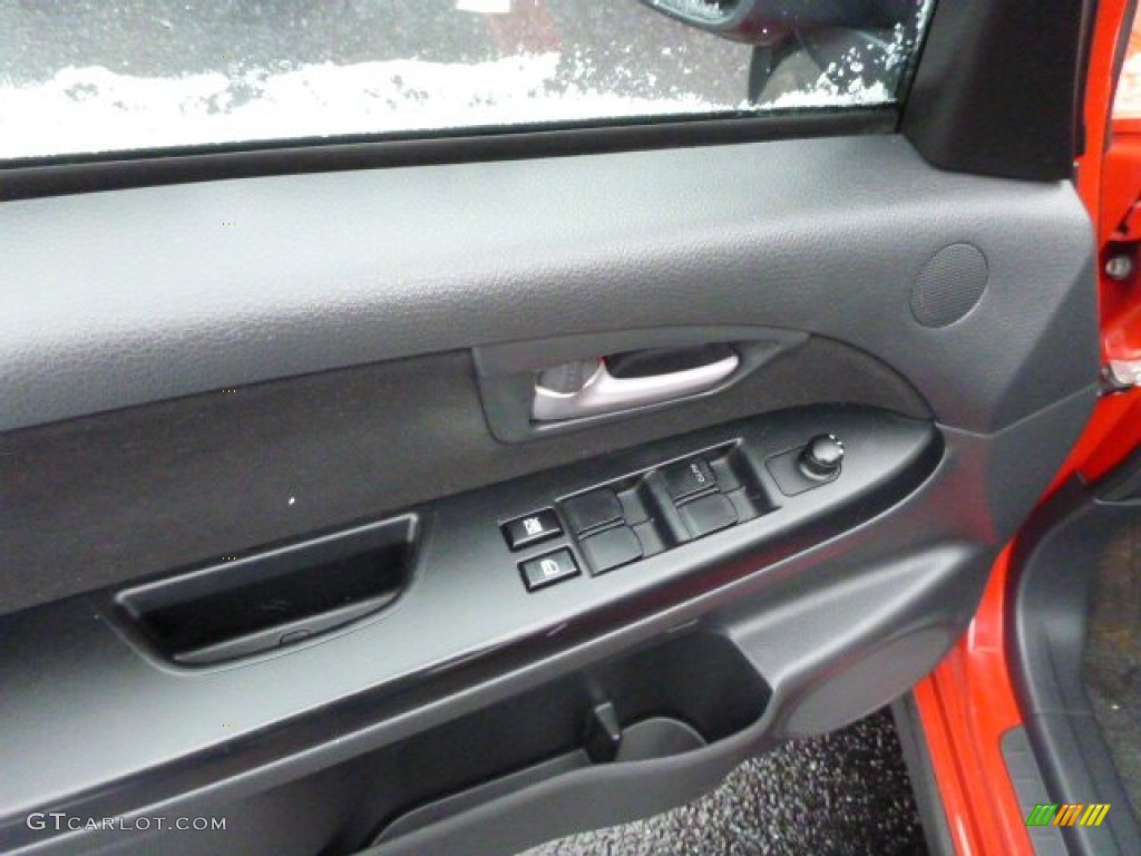 2007 SX4 Convenience AWD - Bright Red / Black photo #14