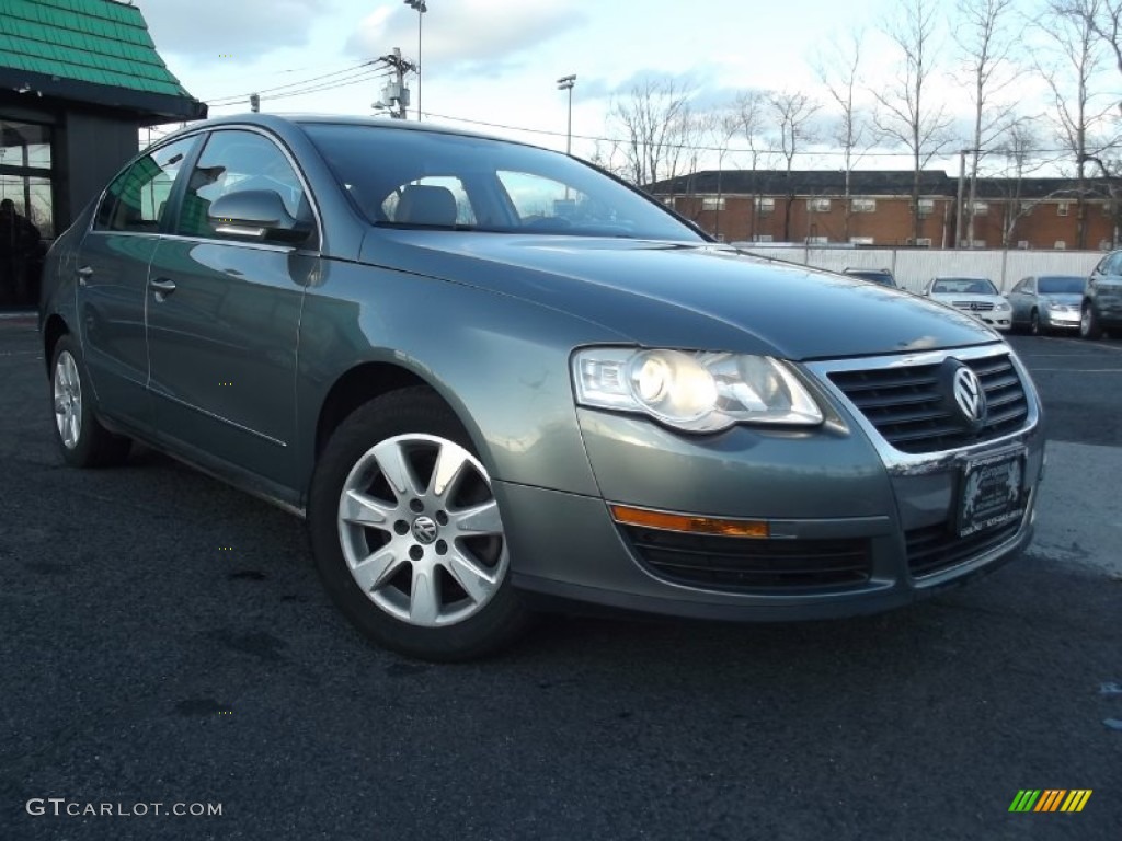 Granite Green Metallic 2006 Volkswagen Passat 2.0T Sedan Exterior Photo #76667193