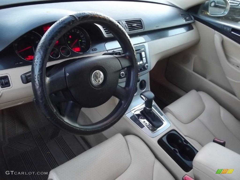Classic Grey Interior 2006 Volkswagen Passat 2 0t Sedan