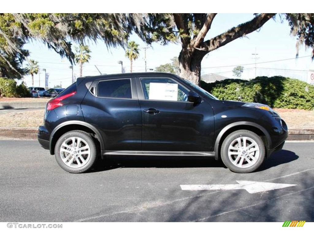 Sapphire Black 2013 Nissan Juke SV Exterior Photo #76667492