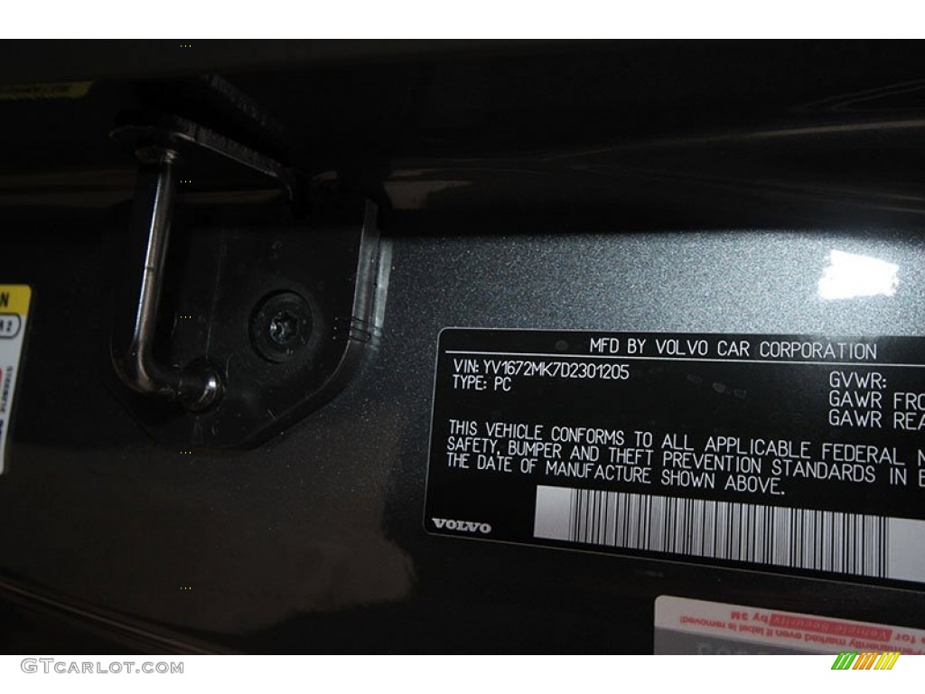 2013 C30 T5 - Titanium Grey Metallic / Off Black/Blonde photo #4