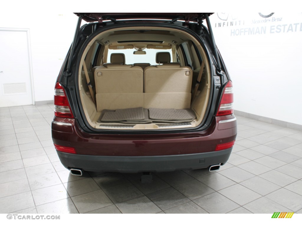 2007 GL 450 - Barolo Red Metallic / Macadamia photo #22