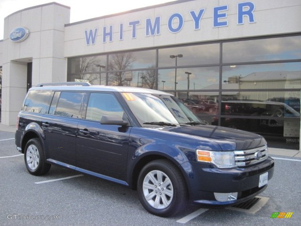 2011 Flex SE - Kona Blue Metallic / Medium Light Stone photo #1