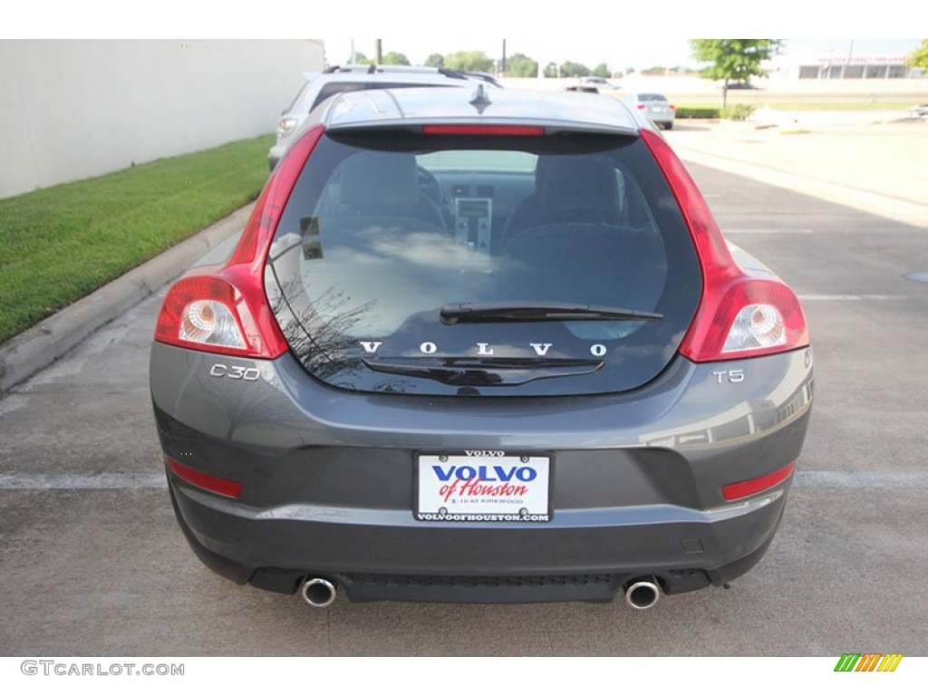 2013 C30 T5 - Titanium Grey Metallic / Off Black/Blonde photo #15