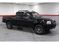 2004 Super Black Nissan Frontier XE V6 Crew Cab 4x4  photo #1