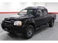 2004 Super Black Nissan Frontier XE V6 Crew Cab 4x4  photo #6