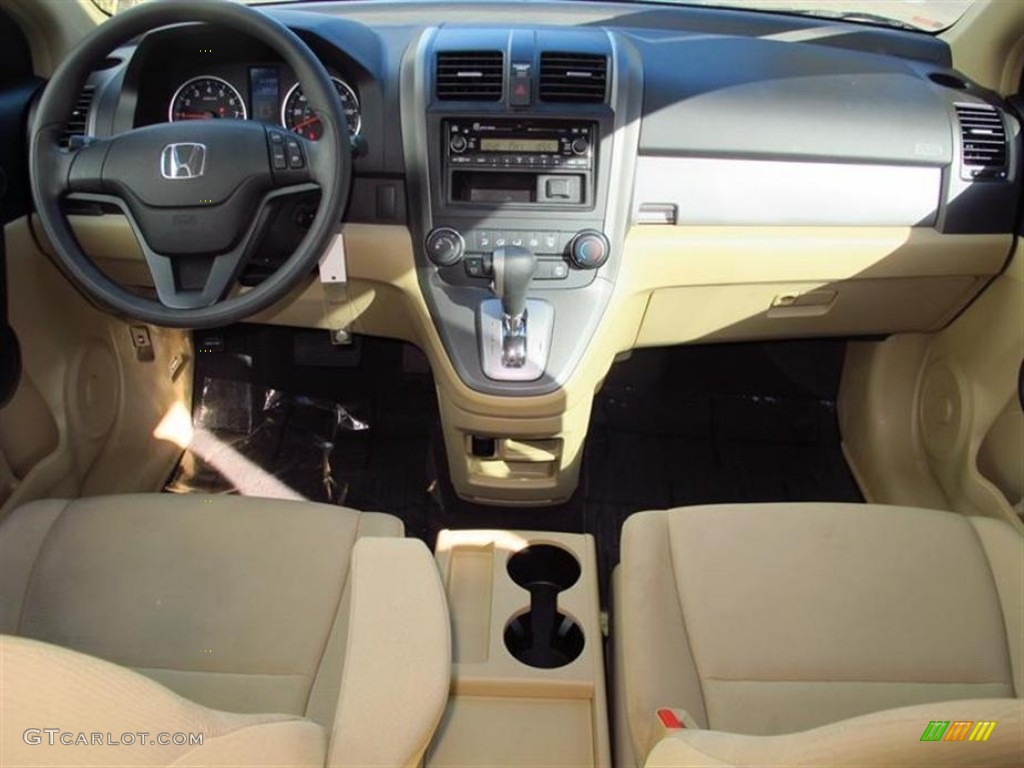 2010 Honda CR-V LX Ivory Dashboard Photo #76668285