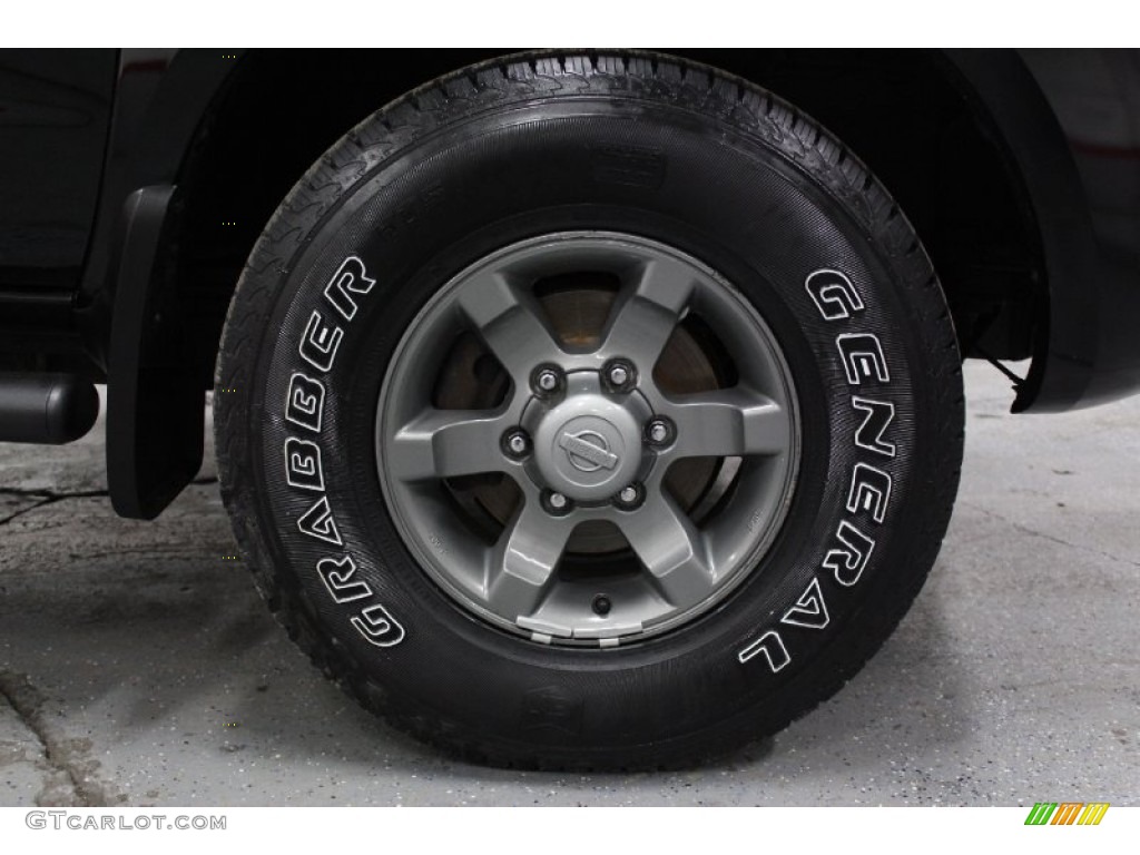 2004 Nissan Frontier XE V6 Crew Cab 4x4 Wheel Photo #76668561