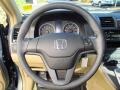 Ivory 2010 Honda CR-V LX Steering Wheel