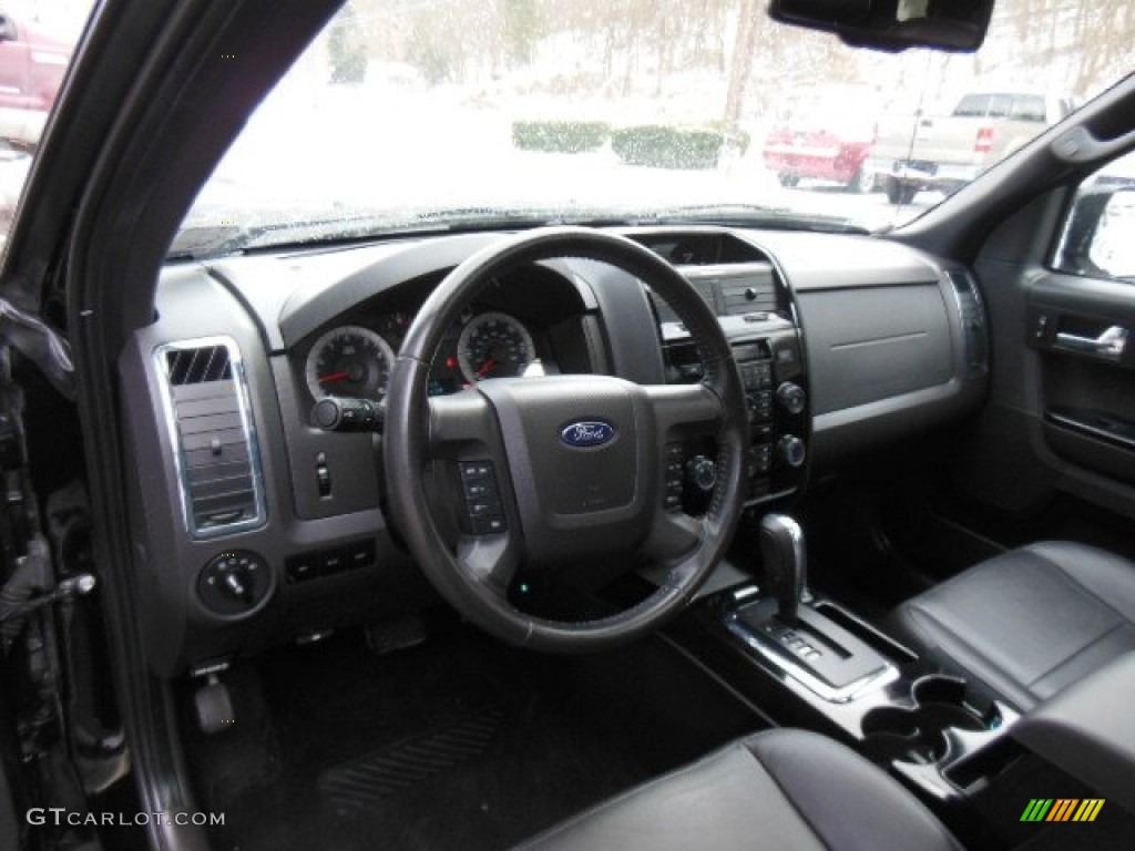 Charcoal Interior 2009 Ford Escape Limited 4WD Photo #76669515