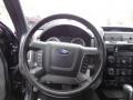 Charcoal 2009 Ford Escape Limited 4WD Steering Wheel