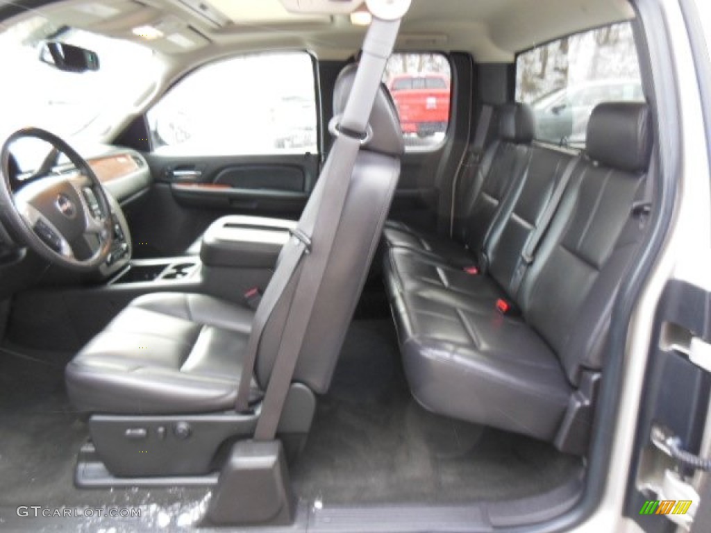 2008 Sierra 1500 SLT Extended Cab 4x4 - Silver Birch Metallic / Ebony photo #15