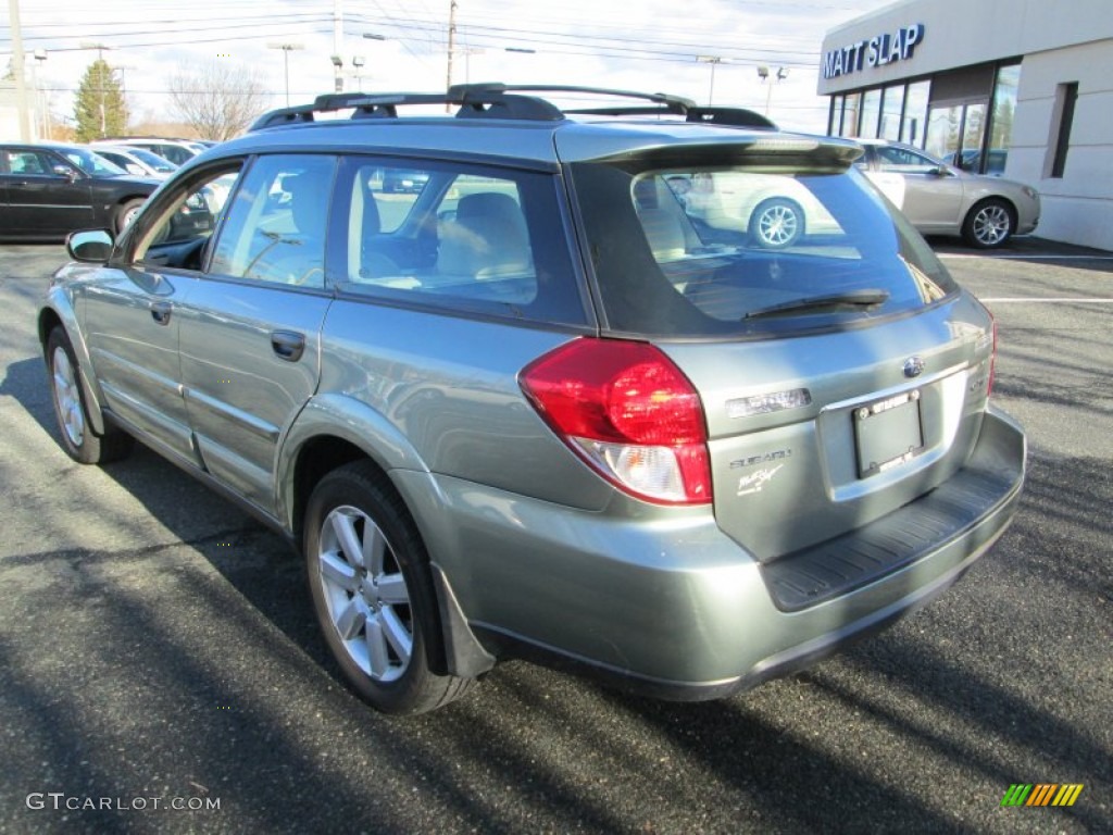 2009 Outback 2.5i Special Edition Wagon - Seacrest Green Metallic / Warm Ivory photo #8