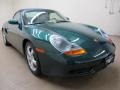 Rain Forest Green Metallic 2002 Porsche Boxster Standard Boxster Model Exterior