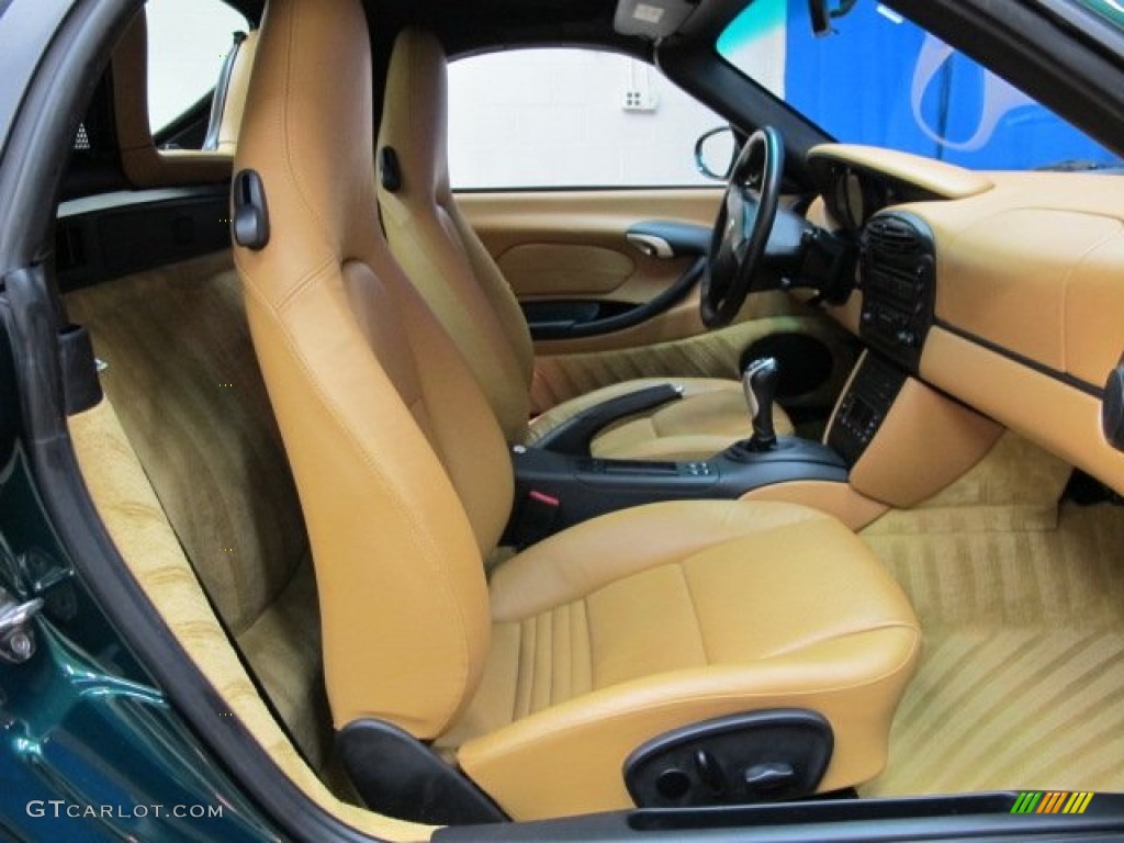 Savanna Beige Interior 2002 Porsche Boxster Standard Boxster Model Photo #76670928