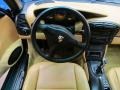 2002 Porsche Boxster Savanna Beige Interior Steering Wheel Photo