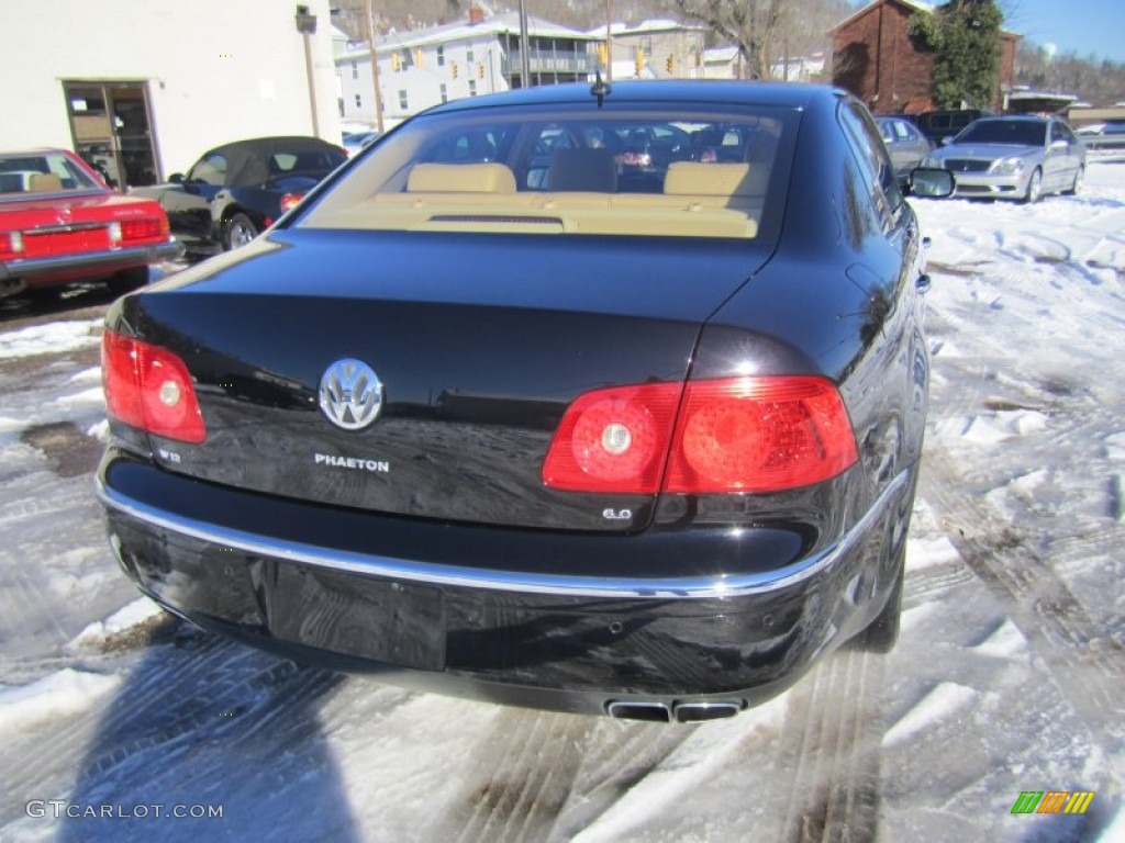 Black Klavierlack 2004 Volkswagen Phaeton W12 4Motion Sedan Exterior Photo #76671564