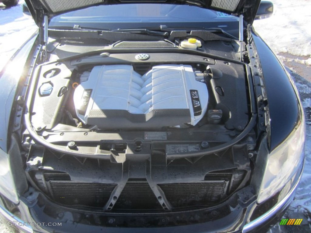 2004 Volkswagen Phaeton W12 4Motion Sedan 6.0 Liter DOHC 48-Valve W12 Engine Photo #76672226