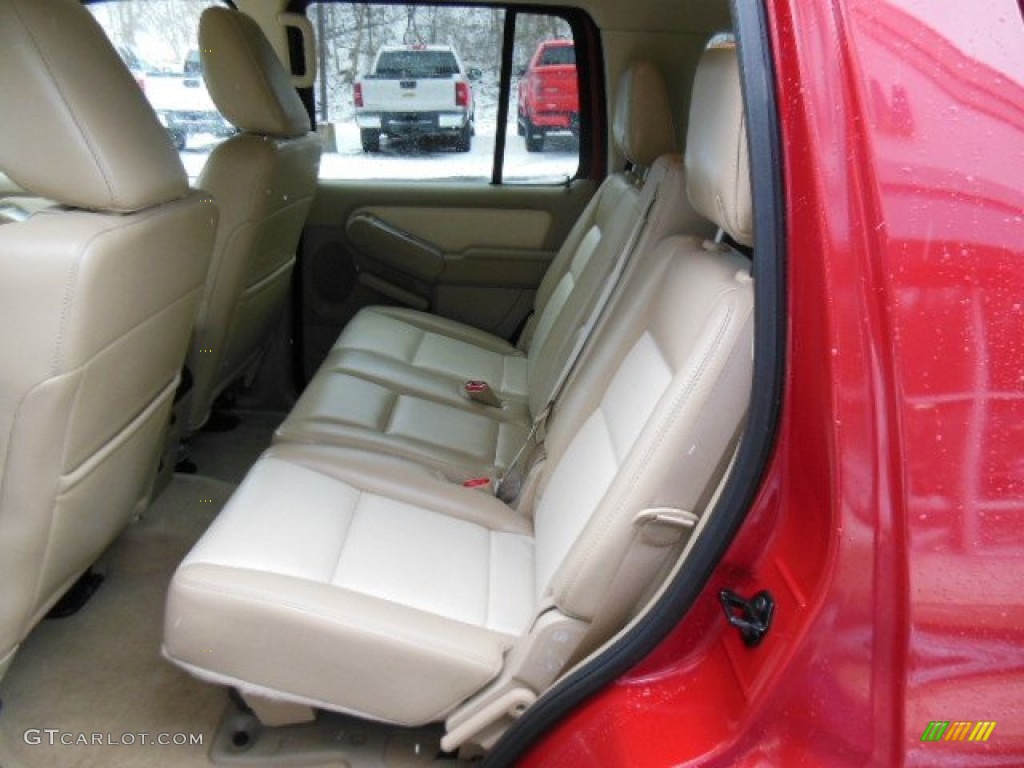 2010 Mountaineer V6 AWD - Sangria Red Metallic / Camel photo #13