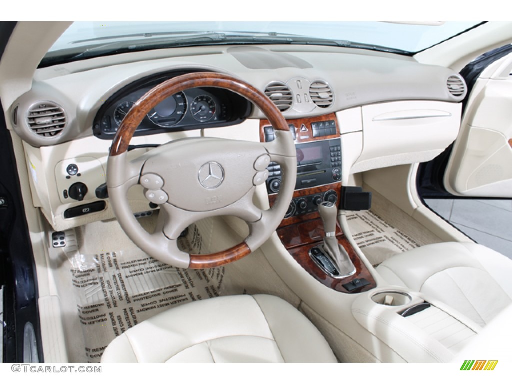 2006 Mercedes-Benz CLK 350 Cabriolet Stone Dashboard Photo #76672536