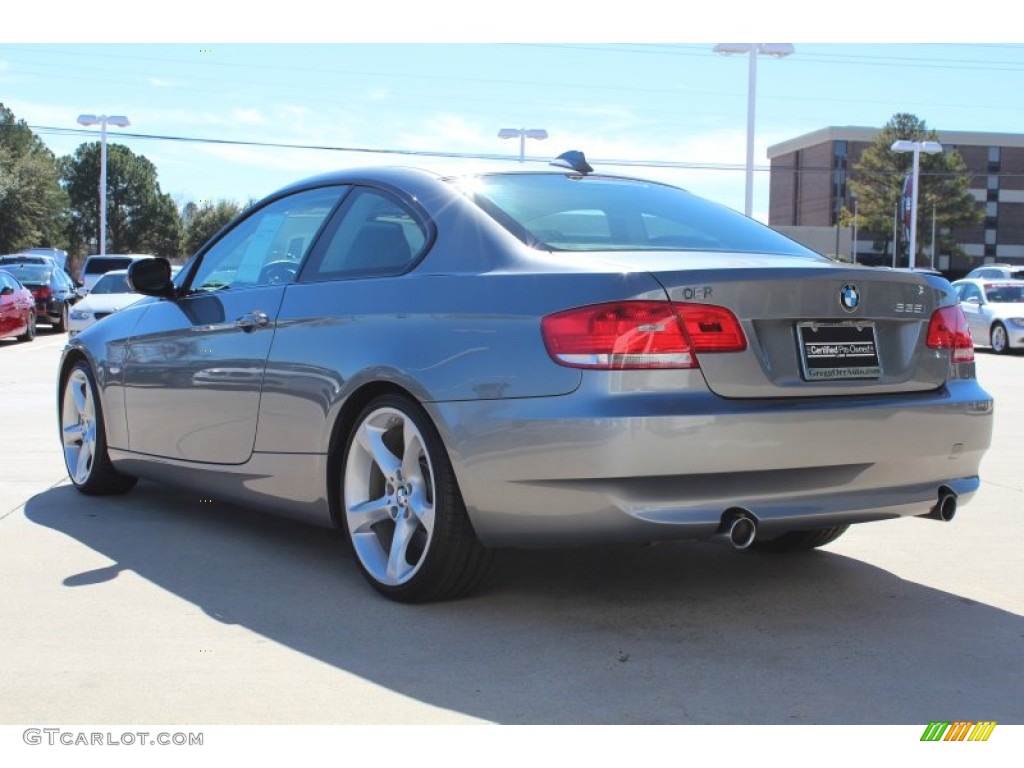 2010 3 Series 335i Coupe - Space Gray Metallic / Black photo #3