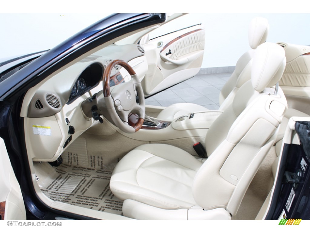 Stone Interior 2006 Mercedes-Benz CLK 350 Cabriolet Photo #76672683