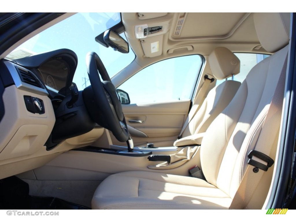 2013 3 Series 328i Sedan - Jet Black / Venetian Beige photo #13