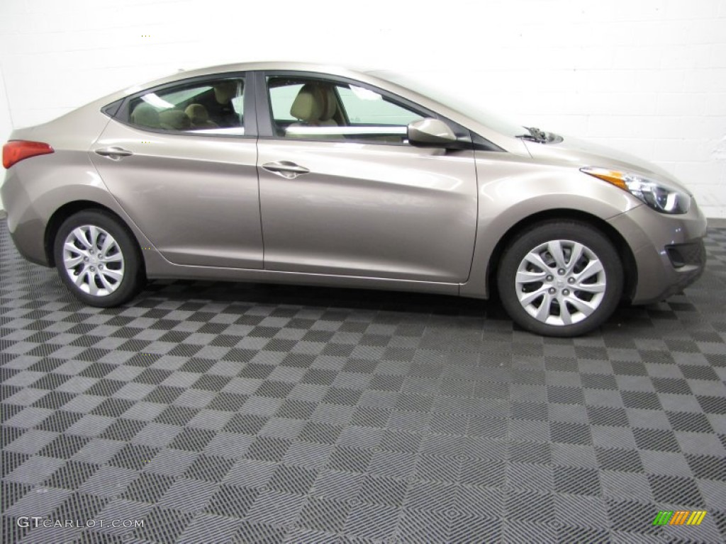 Desert Bronze 2011 Hyundai Elantra GLS Exterior Photo #76673883
