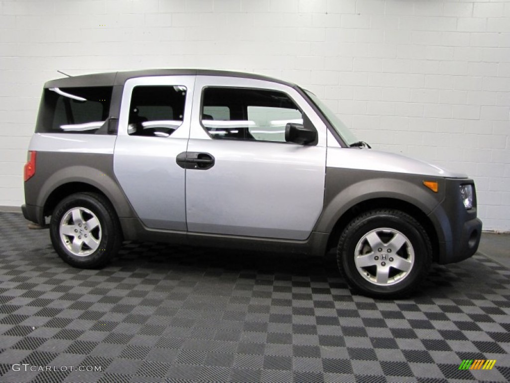 Satin Silver Metallic 2004 Honda Element EX AWD Exterior Photo #76674504