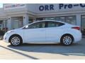 2012 Shimmering White Hyundai Elantra GLS  photo #2