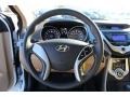 2012 Shimmering White Hyundai Elantra GLS  photo #8