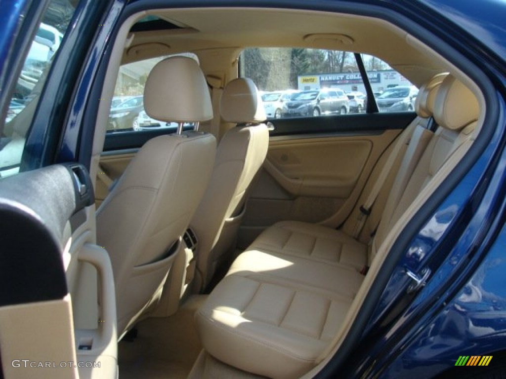 2007 Jetta 2.5 Sedan - Shadow Blue / Pure Beige photo #17