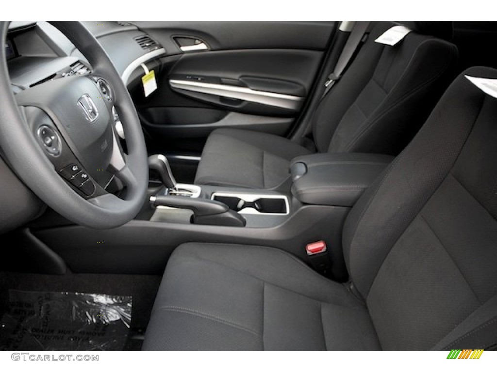 Black Interior 2013 Honda Crosstour EX Photo #76676769