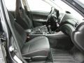 2012 Impreza WRX 4 Door WRX Carbon Black Interior
