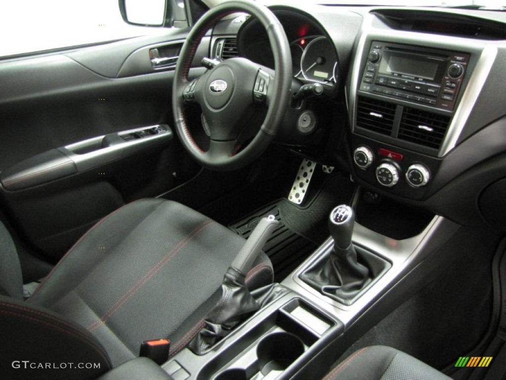 WRX Carbon Black Interior 2012 Subaru Impreza WRX 4 Door Photo #76677183