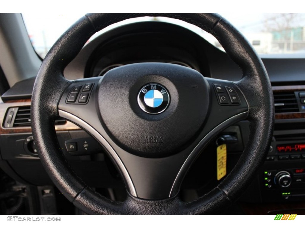 2008 3 Series 335i Coupe - Black Sapphire Metallic / Black photo #72