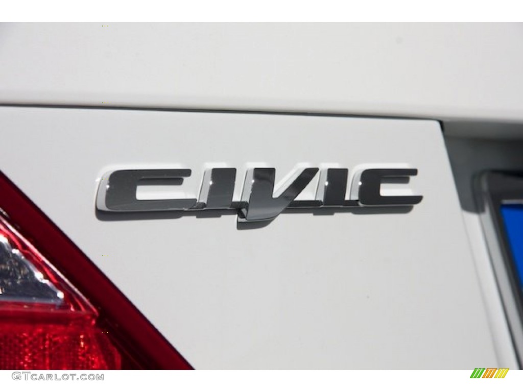 2013 Honda Civic LX Coupe Marks and Logos Photo #76677291